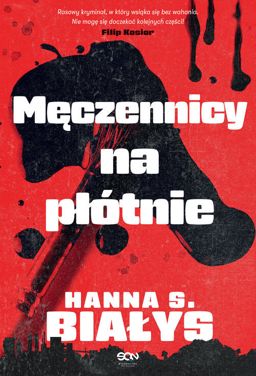 Męczennicy na płótnie (wielkie litery)