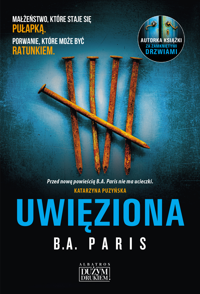 Uwięziona (wielkie litery)